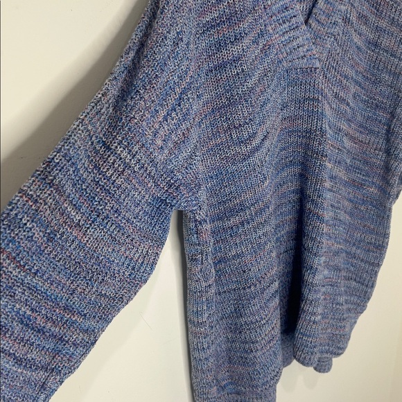 J. JILL Textured Knit V-Neck 3/4 Sleeve Sweater Size Large - Picture 10 of 15